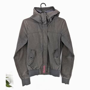 Bench Gray Hooded Jacket